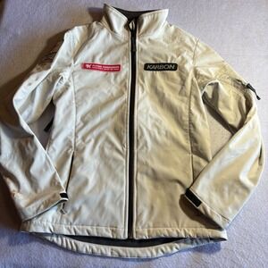 KARBON Womens White Flying Kangaroos Australian Aerial Ski Team Jacket Size 8